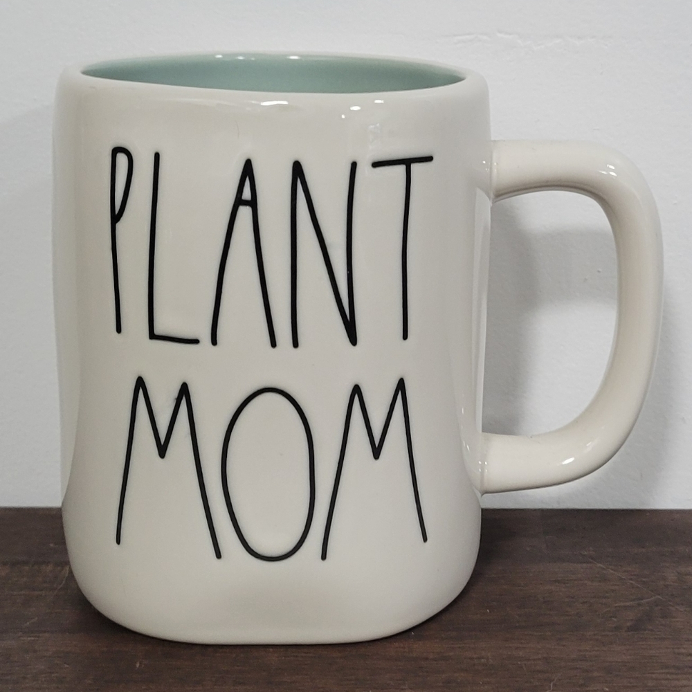 Rae Dunn Ceramic 'Plant Mom' Mug